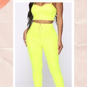 2piece Yellow Set